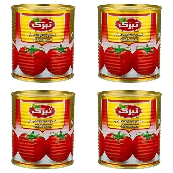 رب گوجه فرنگی 800 گرمی تبرک - 3