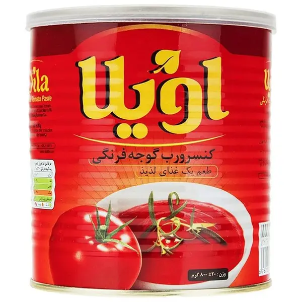 کنسرو گوجه فرنگی اویلا مقدار 800 گرم - 4