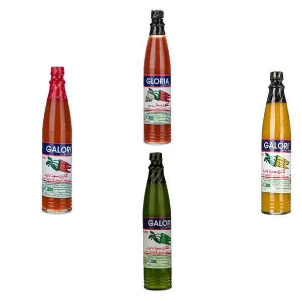 سس فلفل تند گالری سید داود - 88 میلی لیتر مجموعه 4 عددی - 2