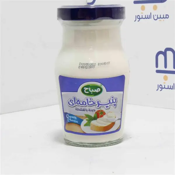 پنیر خامه ای شیشه ای 240  گرمی صباح - 2