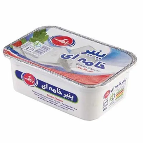 پنیر پرورده خامه ای 300 گرمی لیوانی رامک - 6
