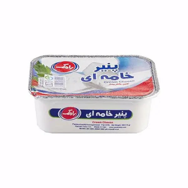 پنیر پرورده خامه ای 300 گرمی لیوانی رامک - 5