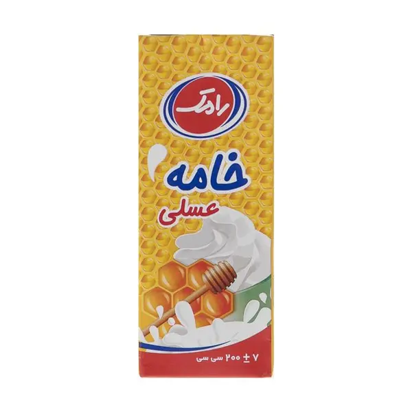 خامه فرادما نیم چرب 30% چربی 200 گرمی رامک - 2