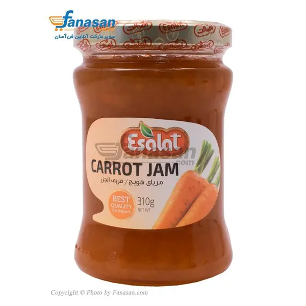 مربا هویج 310 گرمی اصالت - 4