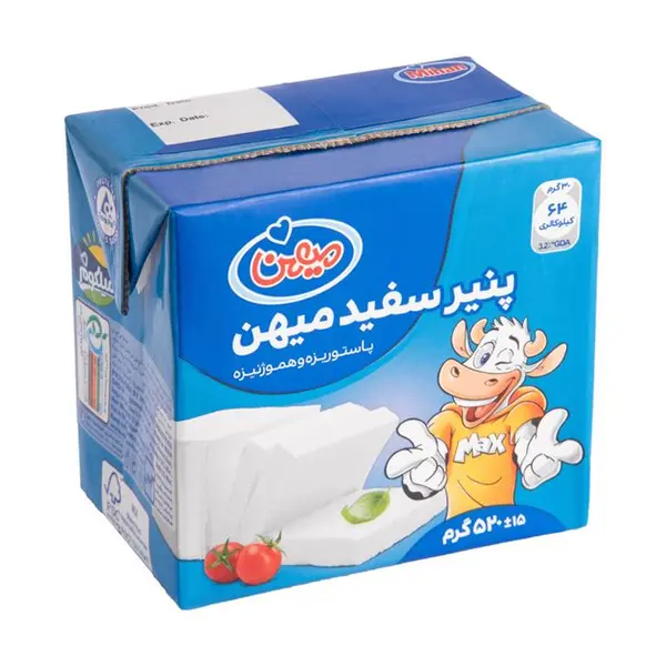 پنیر سفید ایرانی 520 گرمی میهن - 6