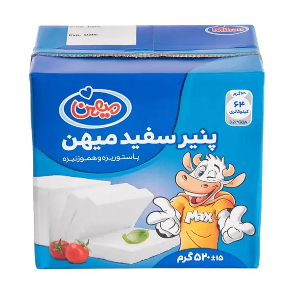 پنیر سفید ایرانی 520 گرمی میهن - 4