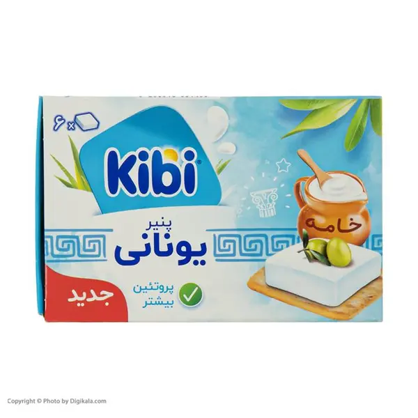 پنیر خامه ای 6 عددی 100 گرمی کیبی - 3