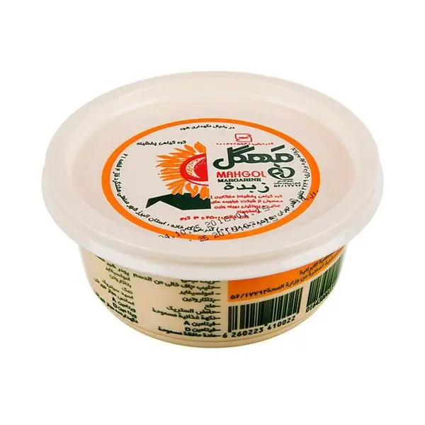 کره گیاهی مارگارین کم چرب غنی شده با ویتامین D مهگل 250 گرمی - 6