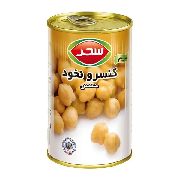 کنسرو نخود آبگوشتی قوطی ایزی اپن ۴۱۰ گرمی سحر - 4
