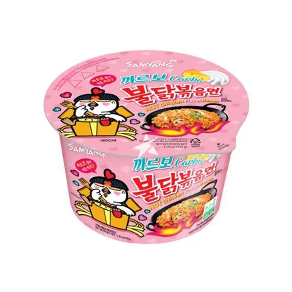 نودل کره ای کاسه ای مرغ خیلی تند سامیانگ 105 گرم Samyang Buldak - 6