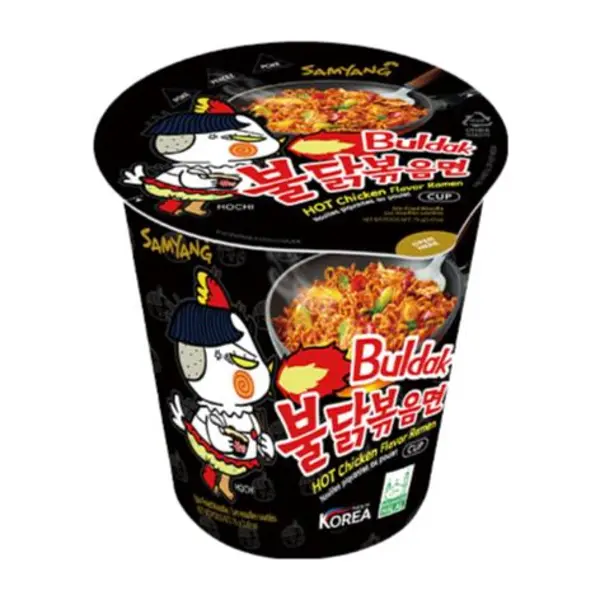 نودل کره ای کاسه ای مرغ خیلی تند سامیانگ 105 گرم Samyang Buldak - 2