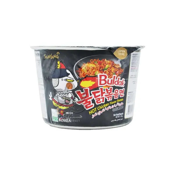 نودل کره ای کاسه ای مرغ خیلی تند سامیانگ 105 گرم Samyang Buldak - 4
