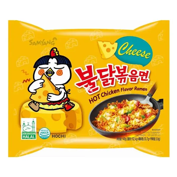 نودل کره ای کاسه ای مرغ خیلی تند سامیانگ 105 گرم Samyang Buldak