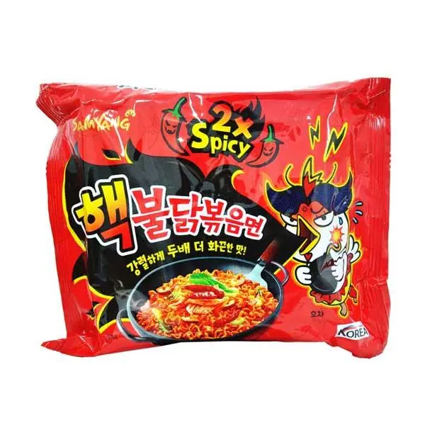 نودل کره ای مرغ دبل اسپایسی بولداک سامیانگ 140 گرم samyang - 4