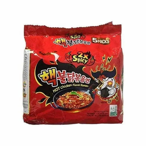 نودل کره ای مرغ دبل اسپایسی بولداک سامیانگ 140 گرم samyang - 6