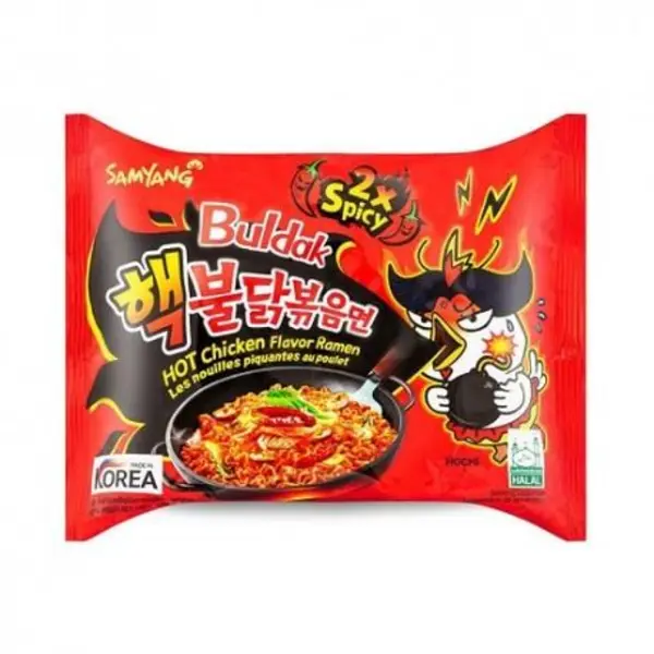 نودل کره ای مرغ دبل اسپایسی بولداک سامیانگ 140 گرم samyang - 3
