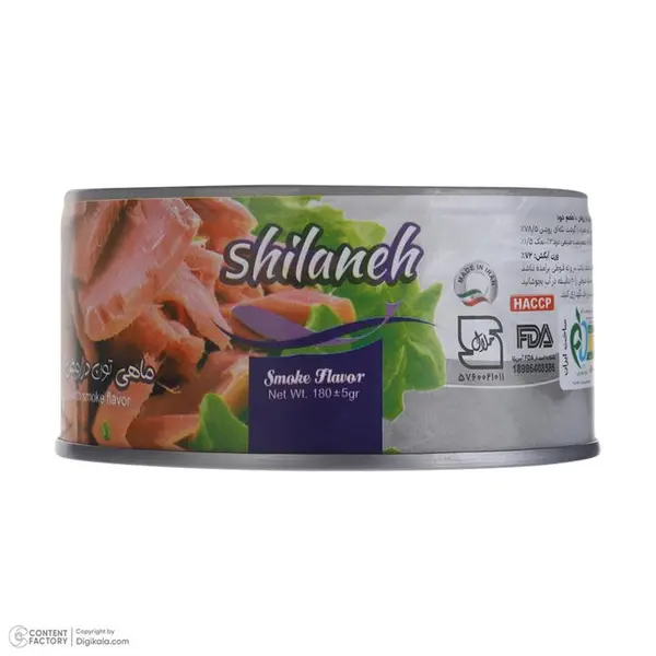 کنسرو ماهی تون در روغن آفتاب گردان شیلانه 180 گرم - 4