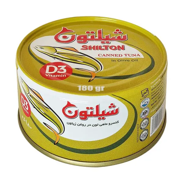 کنسرو ماهی تن در روغن زیتون شیلتون 180 گرمی - 2