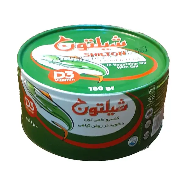 کنسرو ماهی تن در روغن شیلتون با شوید 180 گرمی کلیددار ( 24 عددی) - 3