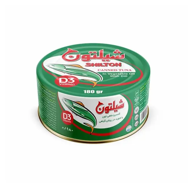 کنسرو ماهی تن در روغن شیلتون با شوید 180 گرمی کلیددار ( 24 عددی) - 2