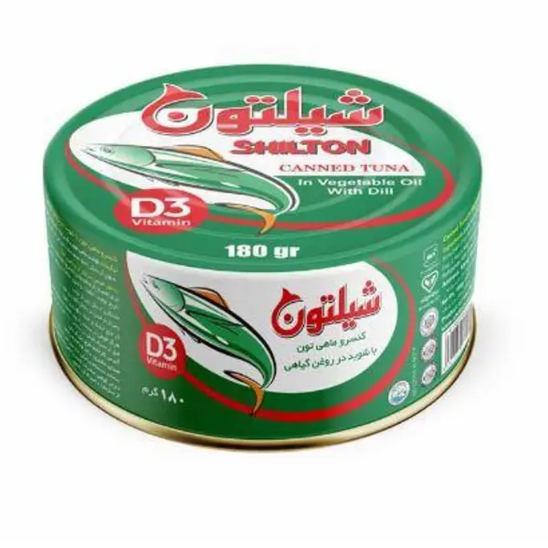 کنسرو ماهی تن در روغن شیلتون با شوید 180 گرمی کلیددار ( 24 عددی) - 4