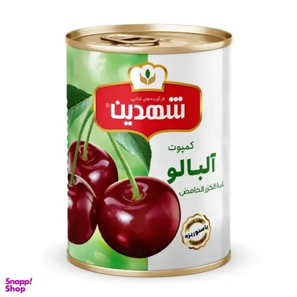 کمپوت گیلاس شهدین - 370 گرم بسته 12 عددی - 2