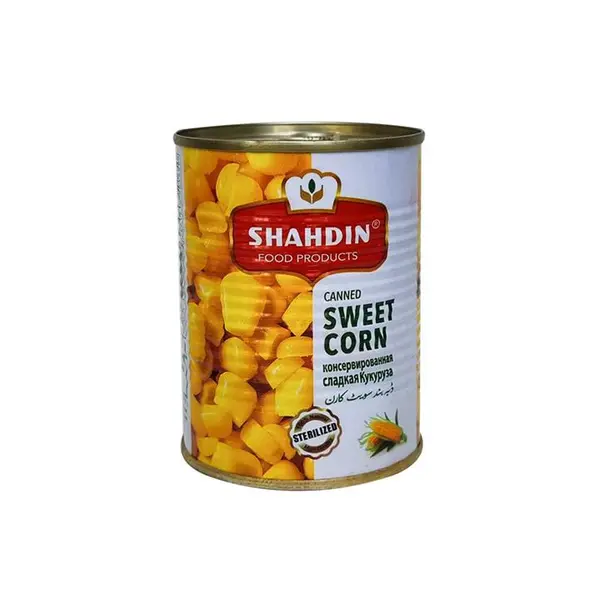 کنسرو ذرت شیرین شهدین - 370 گرم بسته 6 عددی - 4