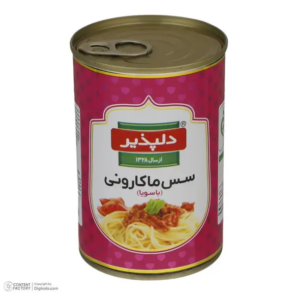 کنسرو سس ماکارونی دلپذیر 400 گرم - 4