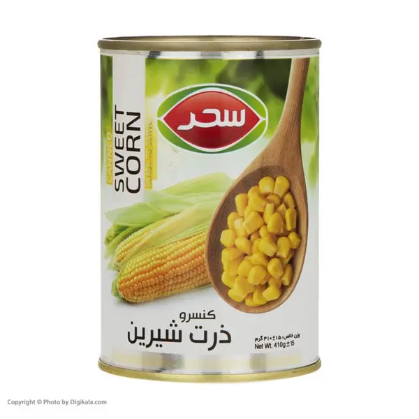کنسرو ذرت شیرین سحر - 410 گرم - 3