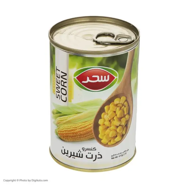 کنسرو ذرت شیرین سحر - 410 گرم - 6