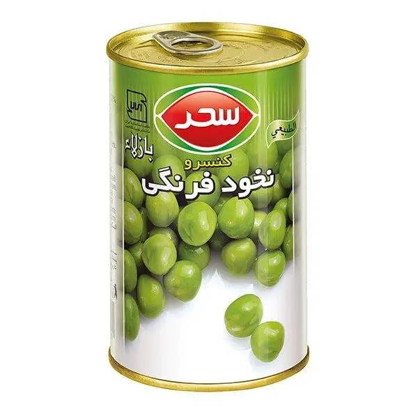 کنسرو نخود سبز سحر 410 گرم - 3