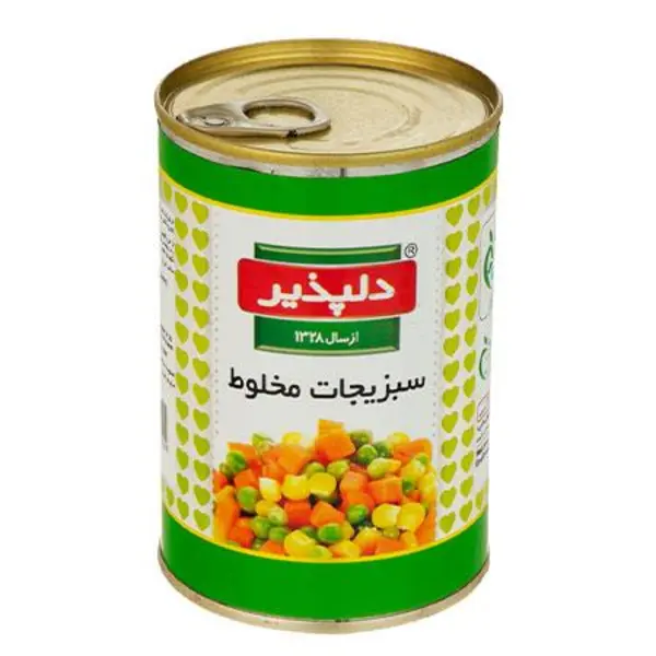 کنسرو سبزیجات مخلوط دلپذیر - 420 گرم - 2