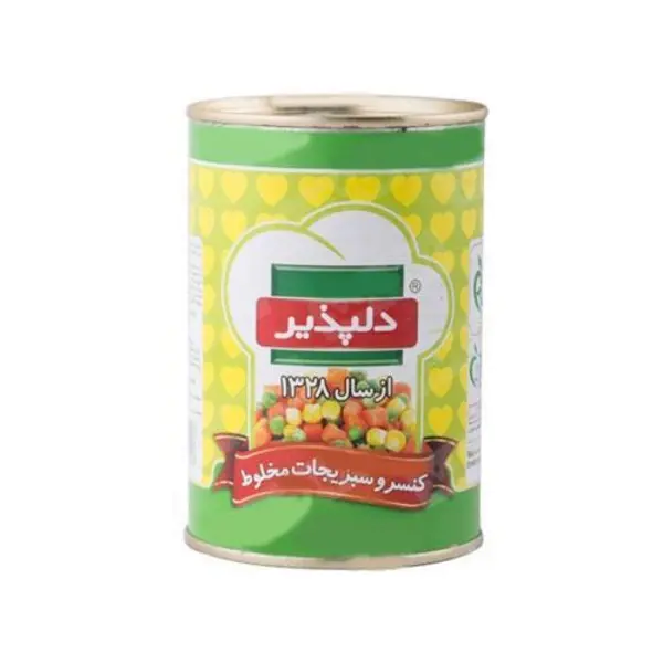 کنسرو سبزیجات مخلوط دلپذیر - 420 گرم - 3