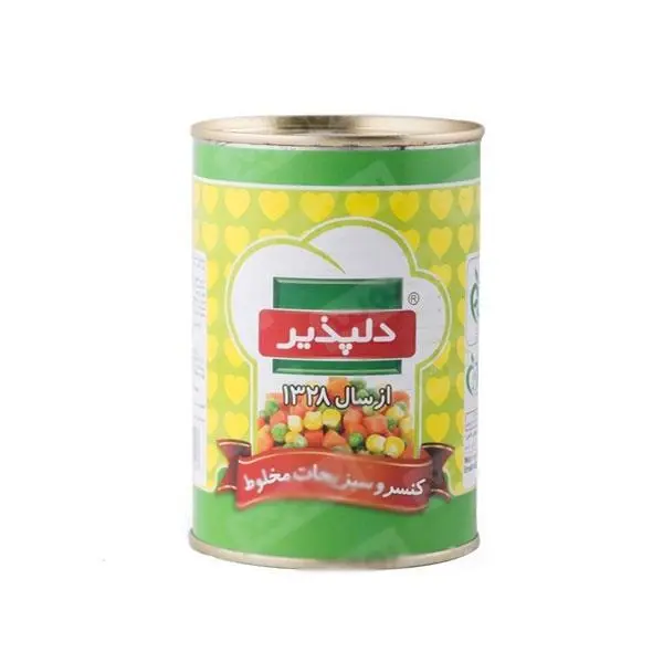 کنسرو سبزیجات مخلوط دلپذیر - 420 گرم
