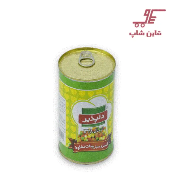 کنسرو سبزیجات مخلوط دلپذیر - 420 گرم - 5