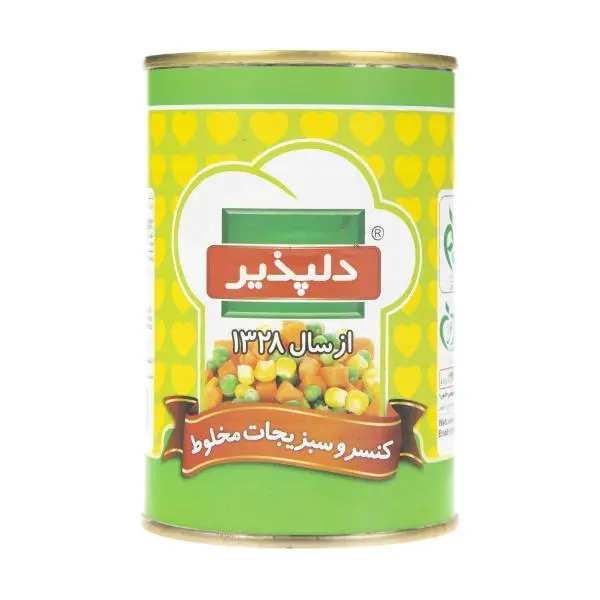 کنسرو سبزیجات مخلوط دلپذیر - 420 گرم - 4