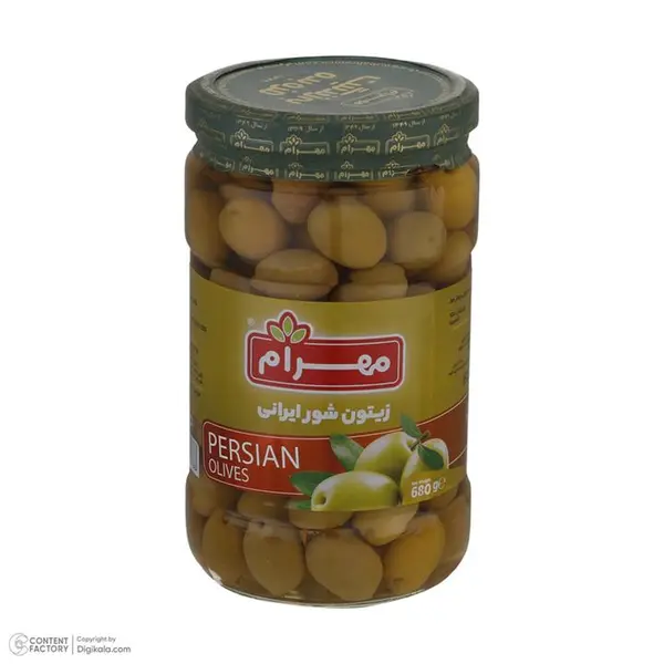 زیتون شور ایرانی مهرام - 680 گرم - 4