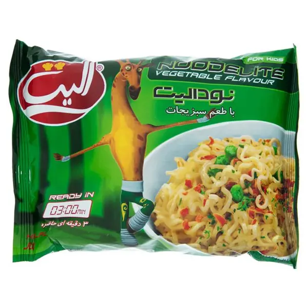 نودالیت با طعم سبزیجات الیت 75 گرمی - 3