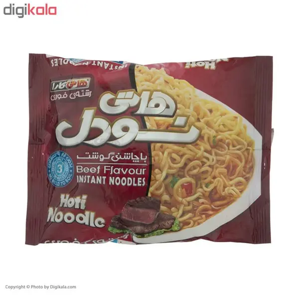 نودل هاتی کارا با طعم گوشت - 77 گرم - 5