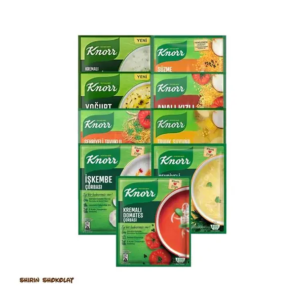 سوپ و آش آماده کنور Knorr وزن 70 گرم - 2