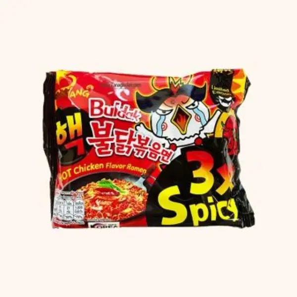 نودل تریپل اسپایسی سامیانگ Samyang 3X Spicy وزن 140 گرم - 3