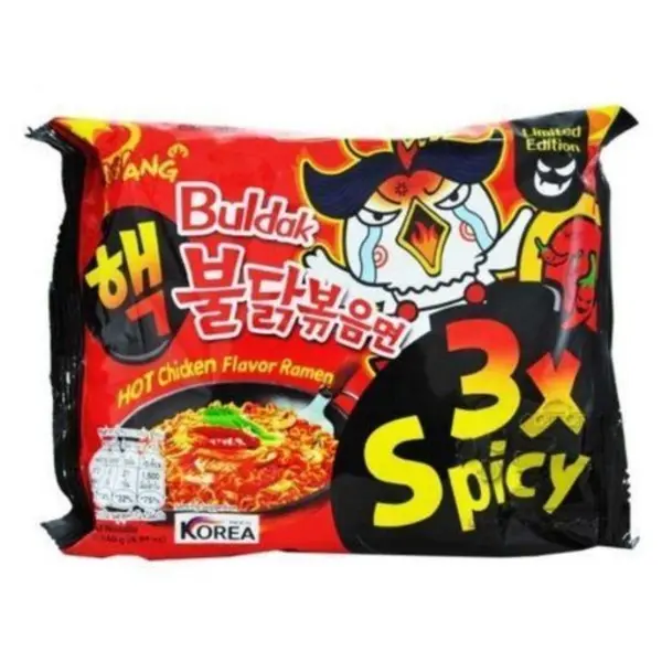 نودل تریپل اسپایسی سامیانگ Samyang 3X Spicy وزن 140 گرم - 4