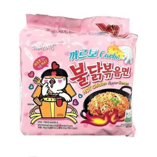 نودل کربونارا سامیانگ Samyang carbonara وزن 140 گرم - 3
