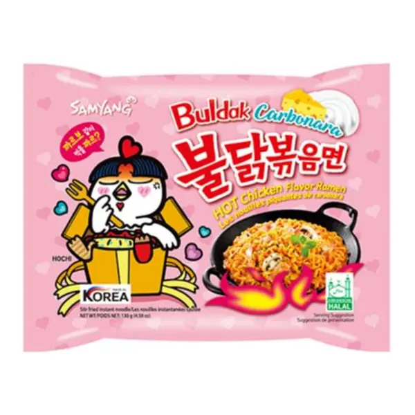 نودل کربونارا سامیانگ Samyang carbonara وزن 140 گرم - 4