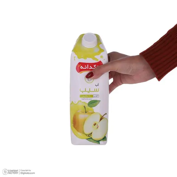 آب سیب 1 لیتری تکدانه - 5