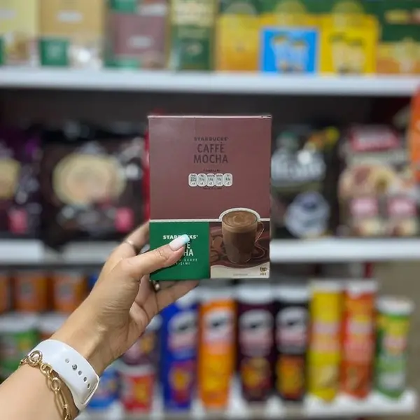 قهوه فوری وایت موکا استارباکس بسته 10 عددی