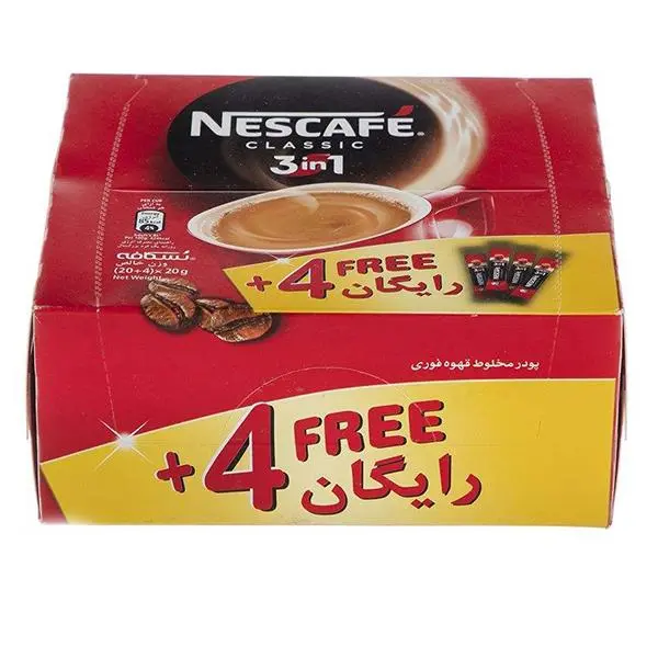 قهوه فوری مخلوط 1 × 3 نسکافه بسته 24 عددی - 6