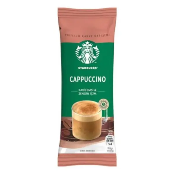 قهوه فوری استارباکس طعم کاپوچینو ساشه 14 گرمی Starbucks cappuccino - 3