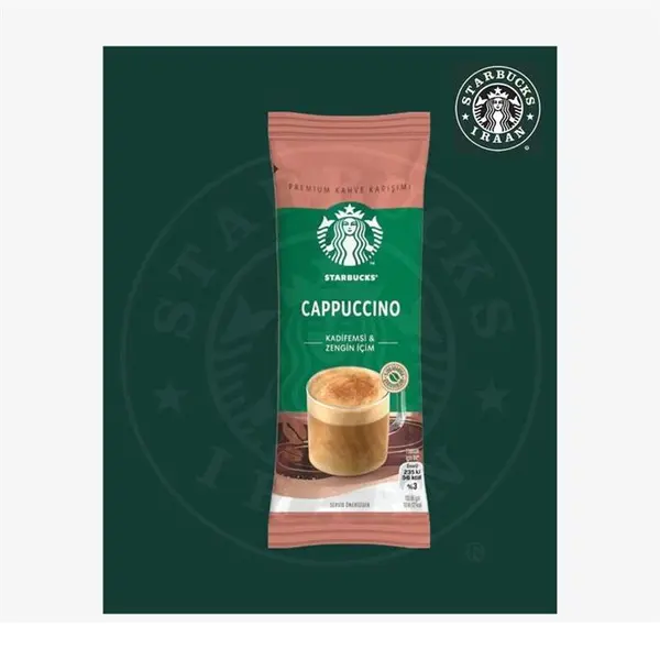 قهوه فوری استارباکس طعم کاپوچینو ساشه 14 گرمی Starbucks cappuccino - 4