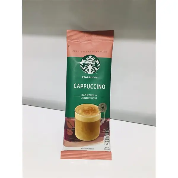 قهوه فوری استارباکس طعم کاپوچینو ساشه 14 گرمی Starbucks cappuccino - 5